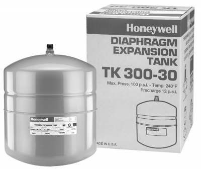 Honeywell TK300-15/U, Hydronic Heating Expansion Tank, 2 Gallon, 1/2" Male Connection