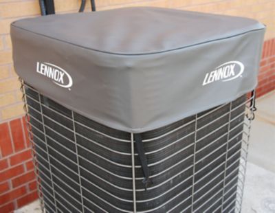 Brinmar 0622ATP, Top AC Winter Cover with Lennox Logo, 39-1/2 x 35-1/2 x 7", Gray