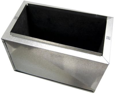 Cody #649, 10" x 8" Insulated Register Box, R6, 9" Tall, with Tab or Rails, No Hole