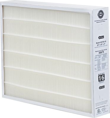 Healthy Climate HCF20-16, Disposable Pleated Box Filter 25 x 20 x 5 Inch, MERV 16