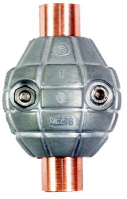 Corrosion Grenade ACZ-7/8, 7/8" Zinc Alloy Sacrificial Anode for Air Conditioning Systems
