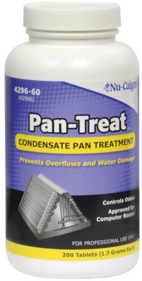 Nu Calgon 4296-60, Pan Treat Condensate Pan Treatment, 200 tablets