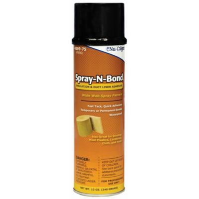 Nu Calgon 4369-75, Spray-N-Bond Adhesive, 12 oz.