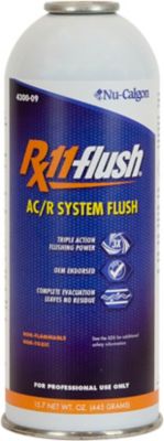 Nu-Calgon 4300-09, Rx11-Flush A/C & Refrigeration Flush, 1 lb. Canister