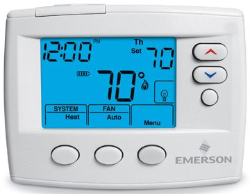 White Rodgers 1F86-0471, Non-Programmable Digital Thermostat, Universal 1 Heat/1 Cool