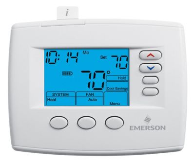 White Rodgers 1F85-0477 Blue, Programmable Thermostat, 7 Day, Multi-Stage