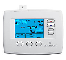 White Rodgers 1F85-0477 Blue, Programmable Thermostat, 7 Day, Multi-Stage