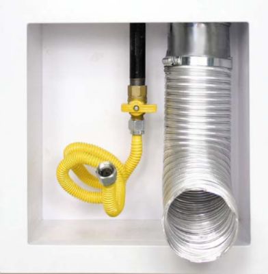 Construction Solutions DBX1000, 4" Dryerbox, Plastic, for 2 x 4 Walls