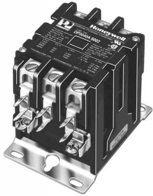 Honeywell DP3030A5004/U Contactor, 3 Pole, DPST, 24 Volts, 30 Amps