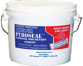 Rectorseal 68614, Pyroseal Furnace and Retort Cement, 3 lb.