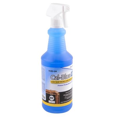 Nu-Calgon 4183-24, Cal-Blue LT Low-Temp Micro Gas Leak Detector, 1 Quart Trigger Spray Bottle