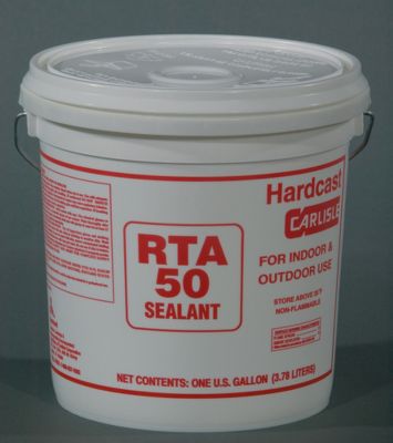 RTA 50 Sealant For indoor and Outdoor Use, White, 1 Gal