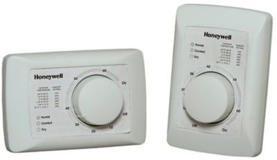 Honeywell H8908ASPST/U Low-Voltage Manual Humidistat, SPST, 24 Volts