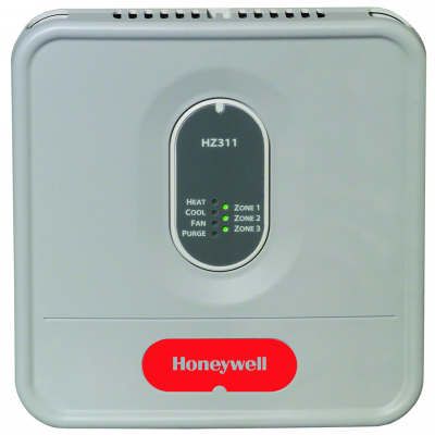 Honeywell HZ311/U, TrueZONE® Zone Control Panel, Up to 3 Zones, 24 VAC