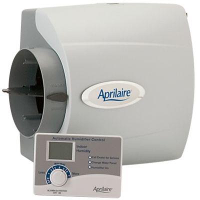 Aprilaire 500, Bypass Humidifier with Automatic Humidifier Control, 120 VAC, 12 Gallon/Day