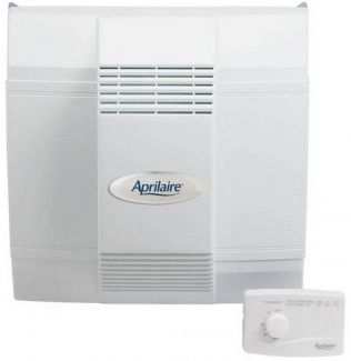 AprilAire 700M Whole-House Fan Powered Evaporative Humidifier with Manual Humidifier Control, 120 VAC 18 Gallon/Day