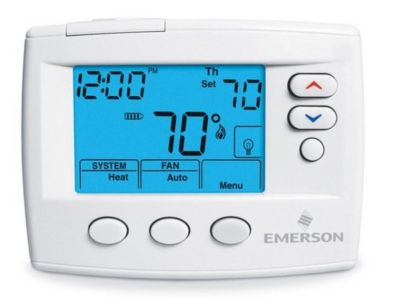 White Rodgers 1F80-0471, Blue Selecto Programmable Thermostat, 5-2 Day, Single Stage