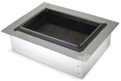 Atco #600, 10" x 6" Ductboard Register Box, 3-1/2" Tall, R4.2, Wall