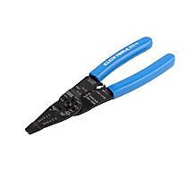 Klein 1010 Long Nose Multi-Purpose Tool, Strips and Cuts 10 - 22 AWG