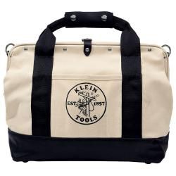 KT 5003-18 TOOL BAG, CANVAS W/LEATHER