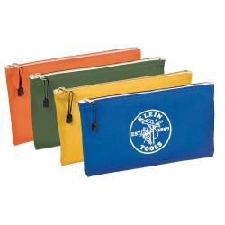 Klein 5140 Canvas Zipper Bags, 4 Pack
