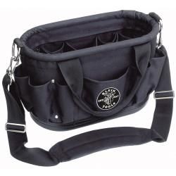 Klein 58888 12-Pocket Tool Tote with Shoulder Strap