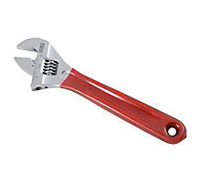 Klein D507-8 Adjustable Wrench Extra Capacity, Plastic-Dipped Handle, Capacity 1-1/8"