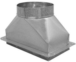 Cody 6011087, Register Boot, 10 x 8 x 7", With Flange