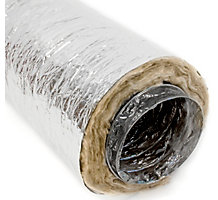 Hart & Cooley 050237, F216 Series UL Listed Insulated Flexible Duct, 12" x 25', R-6.0 Insulated, Bagged