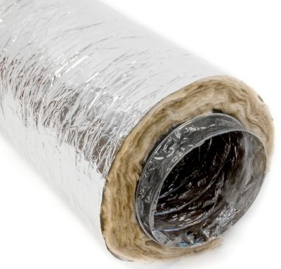Hart & Cooley 572354, F218 Series UL Listed Insulated Flexible Duct, 20" x 25', R-8.0 Insulated, Boxed