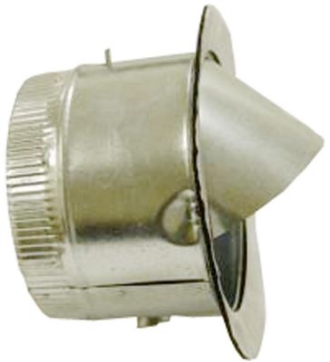 Cody #537, 20" Gasket Takeoff Collar, with Damper and Scoop