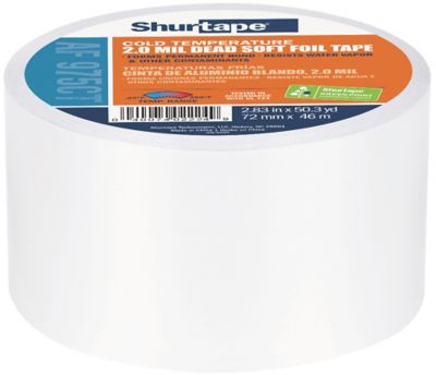 Shurtape 232035, AF 975CT Cold Temperature Aluminum Foil Tape, 3" X 50 yd.