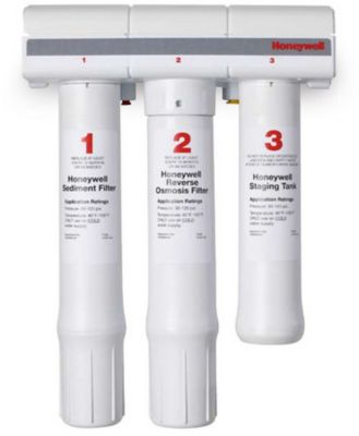 Honeywell 50045947-002/U RO Water Filter System with Store Tank and Water Pump