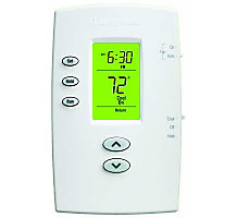 Honeywell TH2110DV1008, Digital Vertical Programmable Thermostat, Heat Pump 1 Heat/1 Cool, Conventional 1 Heat/ Cool