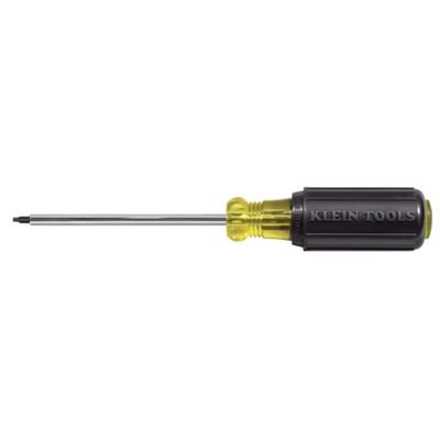 Klein 661 Screwdriver #1 Square Recess Tip, 4" Shank
