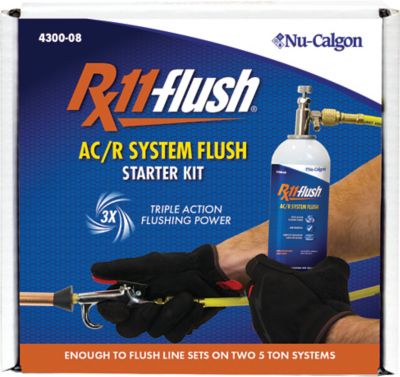 Rx11-Flush 4300-08, A/C & Refrigeration Flush, 1 lb. Starter Kit