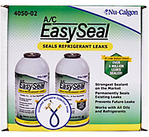 Nu-Calgon 4050-02, A/C EasySeal Refrigerant Leak Sealant Display Pack, (2) 2.5 Ounce Display Pack