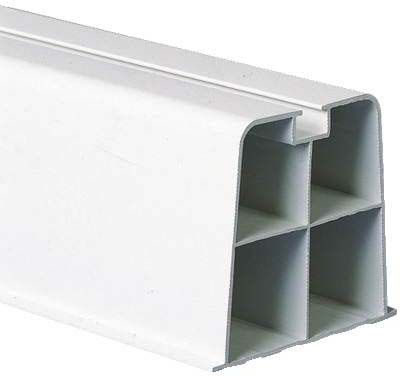 DiversiTech 230-MB14W, Hef-T-Block Mounting Block, Size: 14" White Pack of 2