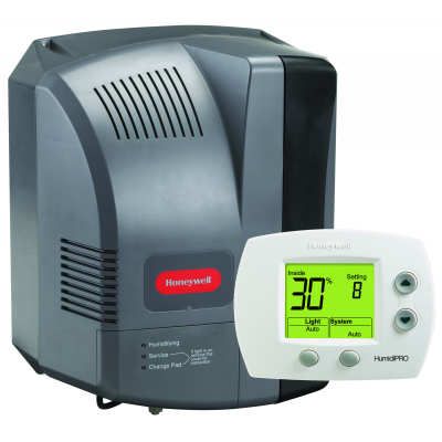 Honeywell HE300A1005, TrueEASE Advanced Fan-Powered Humidifier, 18 Gal/Day (68 L/Day) 120 VAC