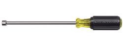 Klein 646-5/16M 5/16" Magnetic Nut Driver, 6" Hollow Shaft, Cushion Grip