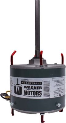 WG840737HT, Condenser Fan Motor, 1/3 HP, 460/1, 1075 RPM