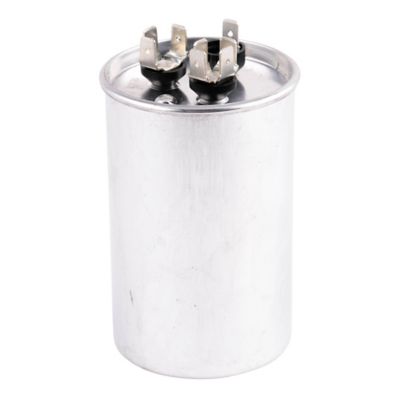 FirstChoice 4JR0545-II-EW, 45/5 MFD Dual Run Capacitor, 440 VAC, Round