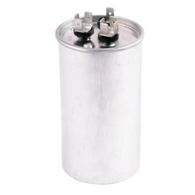 FirstChoice 4JR0560-II-EW, 60/5 MFD Dual Run Capacitor, 440 VAC, Round