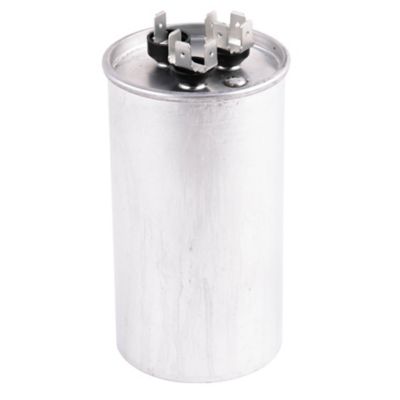 FirstChoice 4JR7555-II-EW, 55/7.5 MFD Dual Run Capacitor, 440 VAC, Round