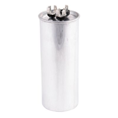 FirstChoice 4JR7580-II-EW, 80/7.5 MFD Dual Run Capacitor, 440 VAC, Round