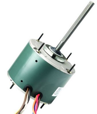 FirstChoice Condenser Fan Motor, 1/3 HP, 1075 RPM, 1 Speed, 2.8FLA, 208-230V, 60Hz, 60C Ambient