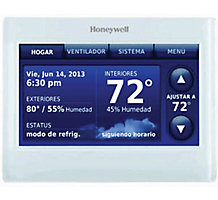 Honeywell THX9421R5021WW, Touchscreen Programmable Thermostat, Heat Pump 4 Heat/2 Cool, Conventional 3 Heat/2 Cool