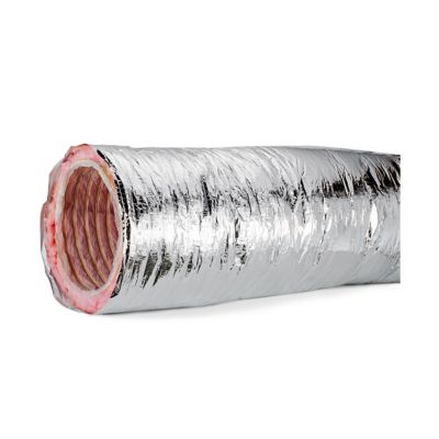 R8 Return Air Flexible Duct, 16" Diameter x 10' Length, 2.5-3 Ton, 1 Each\Box
