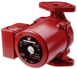 Small Water Circulation Pump, 115/230V, 1/6 HP, 2.15/1.07 Amps, 245 Watts, 2-Pole, Single-Phase Motor