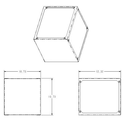 Healthy Climate 102237-06, (Lifebreath 68-218R) Core Assembly, For HRV Ventilators